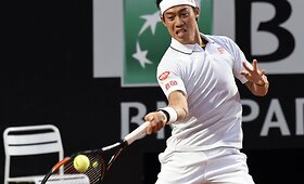 Romos &bdquo;Masters&ldquo; pusfinalis: Novakas Džokovičius &ndash; Kei Nishikoris