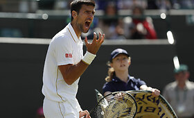 Novakas Džokovičius netikėtai suklupo prie&scaron; Samą Querrey