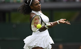 Serena Williams Vimbldone nu&scaron;lavė Anniką Beck