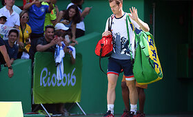 Kei Nishikorį nugalėjęs Andy Murray užsitikrino olimpinį sidabrą