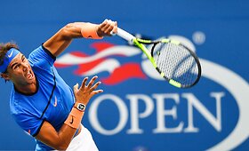 Rafaelis Nadalis &bdquo;US Open&ldquo; čempionato a&scaron;tuntfinalyje krito prie&scaron; Lucasą Pouille