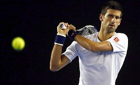 Novako Džokovičiaus treniruotė Melburne besiruo&scaron;iant &bdquo;Australian Open&ldquo;
