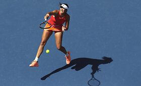 Lengva Garbines Muguruzos pergalė &bdquo;Australian Open&ldquo; pirmame etape