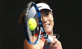 Garbines Muguruzos ir Kirsten Flipkens dvikovos akimirkos
