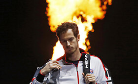 Daviso taurė: Andy Murray prie&scaron; Kei Nishikorį