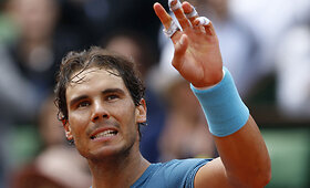 Antrasis &bdquo;Roland Garros&ldquo; etapas: Rafaelis Nadalis &ndash; Facundo Bagnisas