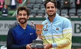 Feliciano ir Marco Lopezo triumfas &bdquo;Roland Garros&ldquo; dvejetų turnyre