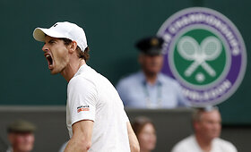 Vimbldonas 2016: Andy Murray &ndash; Jo-Wilfriedas Tsonga
