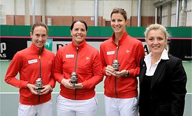 Lietuvos moterų teniso rinktinei nepavyko i&scaron;likti antroje &bdquo;Fed Cup&ldquo; varžybų grupėje