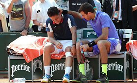 A&scaron;arojantį varžovą paguodęs Juanas Martinas Del Potro &ndash; trečiame &bdquo;French Open&ldquo; etape