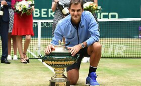 Devintą kartą čempionas: Rogeris Federeris triumfavo Halėje