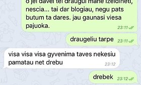 Petro Gražulio žinutės Birutei Navickaitei