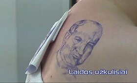 Rima Antonovienė i&scaron;sitatuiravo vyro atvaizdą