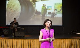 Pirmoji &scaron;iuolaikinio meno paramos vakarienė Lietuvoje