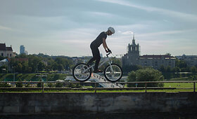 Petras Beržinis stebina &bdquo;Street Trial&ldquo; triukais