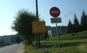 Uždarytas eismas Sausupio g-je, Vilniuje galerija