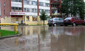 Potvynis Radvili&scaron;kyje (nuotraukos) galerija