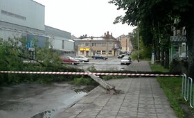Audros padariniai Panevėžyje (fotoreportažas) galerija