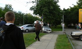 Avarija Kaune, Savanorių prospekte galerija