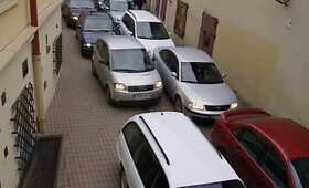 Net ir eismą draudžiančiose gatvėse - kam&scaron;čiai! (fotoreportažas) galerija