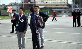 Japonijos jūrų pajėgų laivų eskadra Kaipėdoje