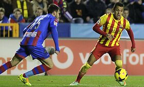 &bdquo;Primera&ldquo; lyga: &bdquo;Levante&ldquo; &ndash; &bdquo;Barcelona&ldquo;