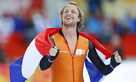 Michelis Mulderis tapo olimpiniu greitojo čiuožimo 500 m varžybų čempionu