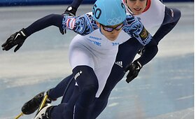 Triskart Sočio žiemos žaidynių čempionas Victoras Anas