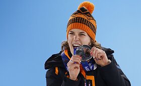 Daugiausia medalių Sočyje i&scaron;kovojusi atletė Ireen Wust