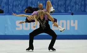 Sočio dailiojo čiuožimo nugalėtojai Charlie White'as ir Meryl Davis