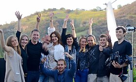 Egidijaus Dragūno vaizdo klipo filmavimo Los Andžele užkulisiai 