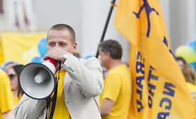 Liberalcentristai laisvės nuo mokesčių dieną minėjo be tradicinio akmens