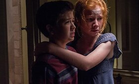 Kadrai i&scaron; filmo "Okulus". "Top films" archyvo nuotr.