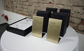 Akimirkos i&scaron; apdovanojimų Klaipėdos regione. Giedrės Nalivaikaitės nuotr.