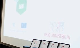 Akimirkos i&scaron; apdovanojimų renginio &Scaron;iaulių regione