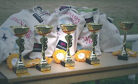 Sporto mėgėjus sutraukė Rie&scaron;ėje vykusios žirgų lenktynės. 