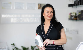 Estetikos centro &bdquo;Renovacija&ldquo; įkūrėja, profesionali kosmetologė Džeralda Kalinauskaitė
