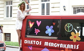 Diletos Me&scaron;kaitės mergvakario akimirkos