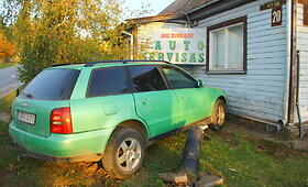 Krekenavoje susidūrė &bdquo;Audi&ldquo; ir &bdquo;Ford&ldquo;