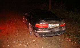 Netoli Sujetų sulaikytas girtas &bdquo;Honda&ldquo; vairuotojas