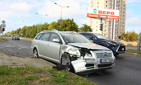 Panevėžyje susidūrė &bdquo;Toyota&ldquo; ir &bdquo;Peugeot&ldquo;