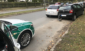 Panevėžyje į stovinčius automobilius rėžėsi &bdquo;Opel&ldquo;