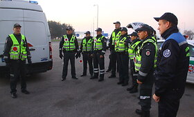 Jungtinis Kauno ir Panevėžio kelių policijos reidas Truskavoje