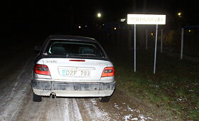 Margučiuose sučiuptas girtas &bdquo;Citroen&ldquo; vairuotojas