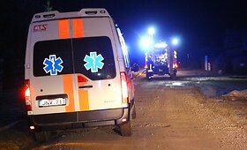 Panevėžio rajone užsiliepsnojo malkinė