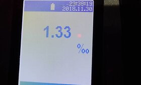 Garažų kooperatyve Panevėžio policija sučiupo girtą vairuotoją