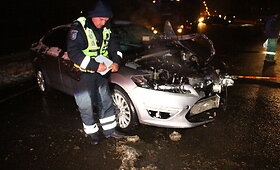 Panevėžyje susidūrė &bdquo;Ford&ldquo;, &bdquo;Mercedes&ldquo; ir &bdquo;Renault&ldquo;