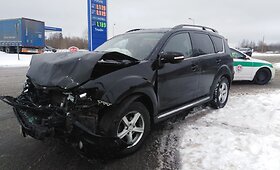Panevėžyje susidūrė &bdquo;Mitsubishi&ldquo; ir &bdquo;Volvo&ldquo;