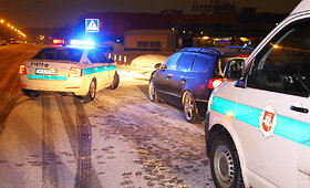 Panevėžyje sučiuptas i&scaron;gėręs &bdquo;Volkswagen Passat&ldquo; vairuotojas