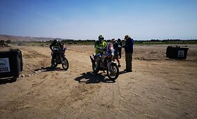 Penktojo etapo startas: motociklų įskaita